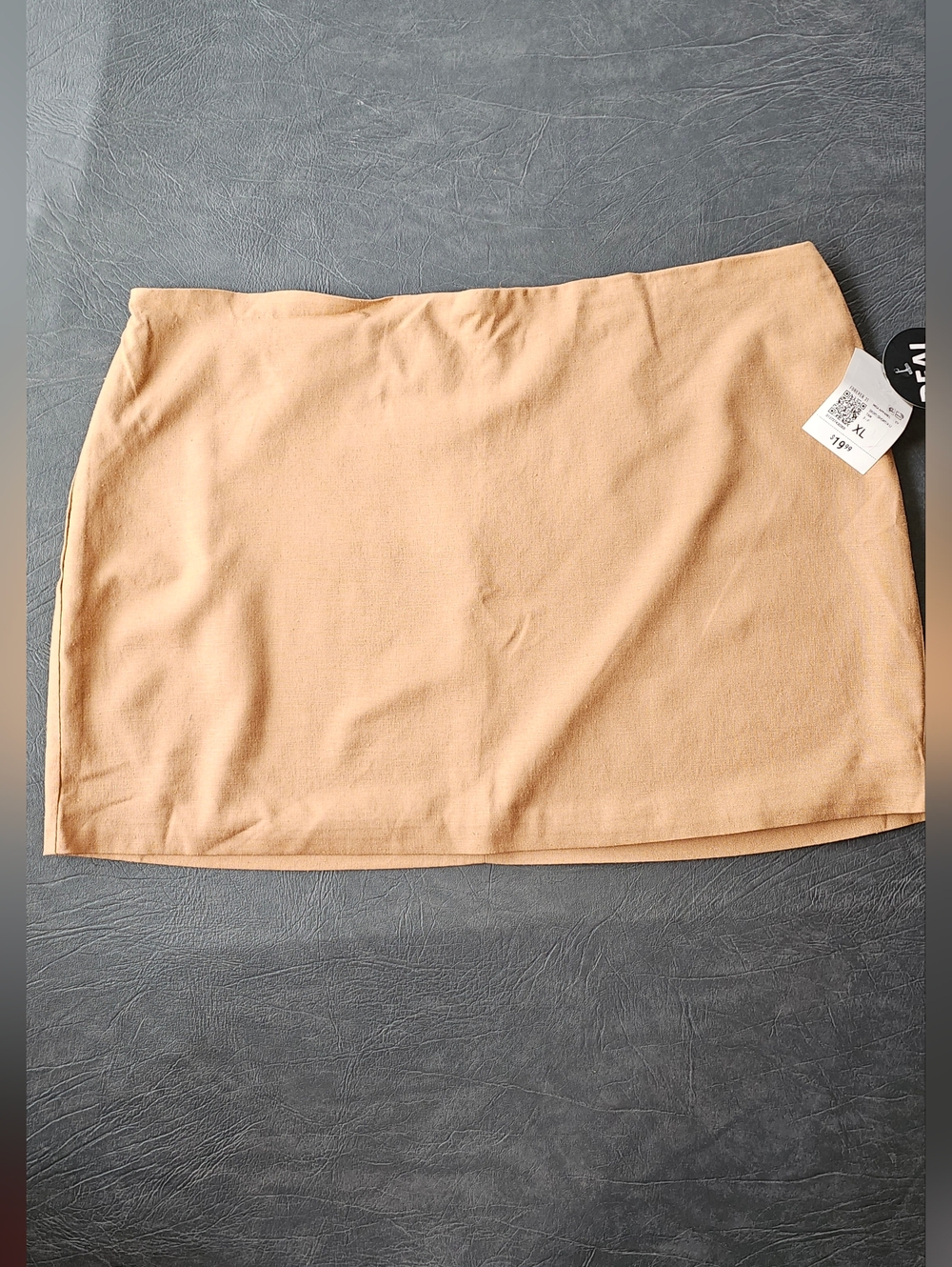 Forever 21 A-line Skirt Size XL Color Tan, New With Tags